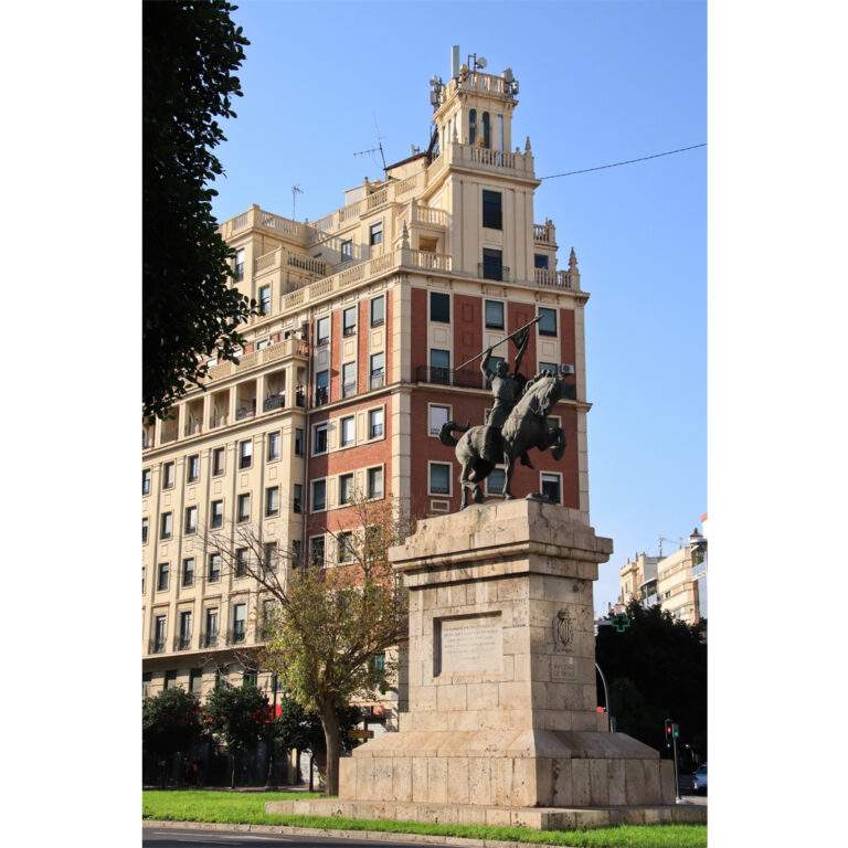 Monumento al Cid Campeador, Plaza España-Valencia